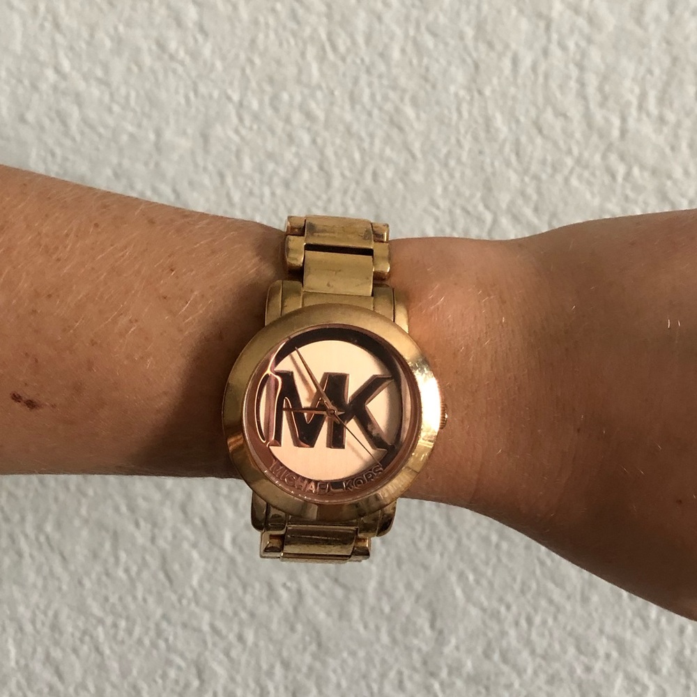 Michael Kors Rose Gold Watch